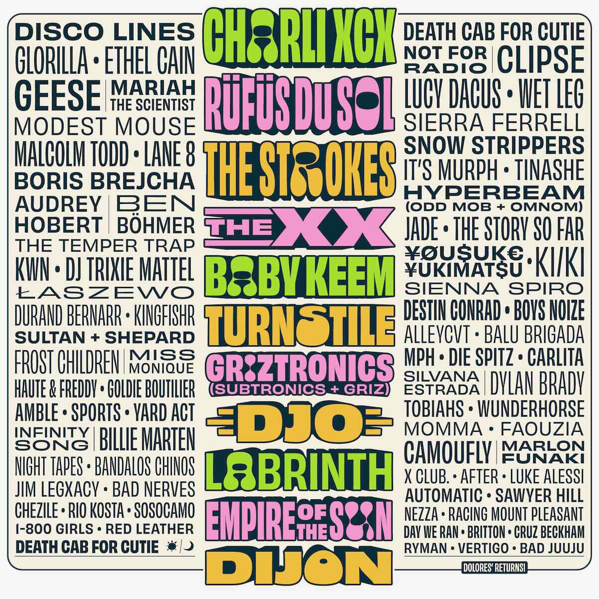 Outside Lands 2026 Lineup