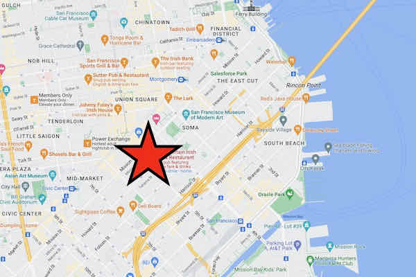 The Chieftain Pub Location